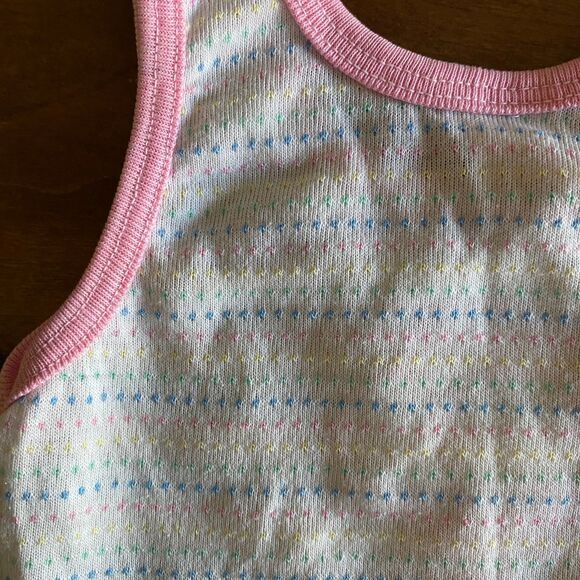 Vintage Garanimals Pastel Ice Cream Tank Girls' 24 Months - Picture 8 of 10